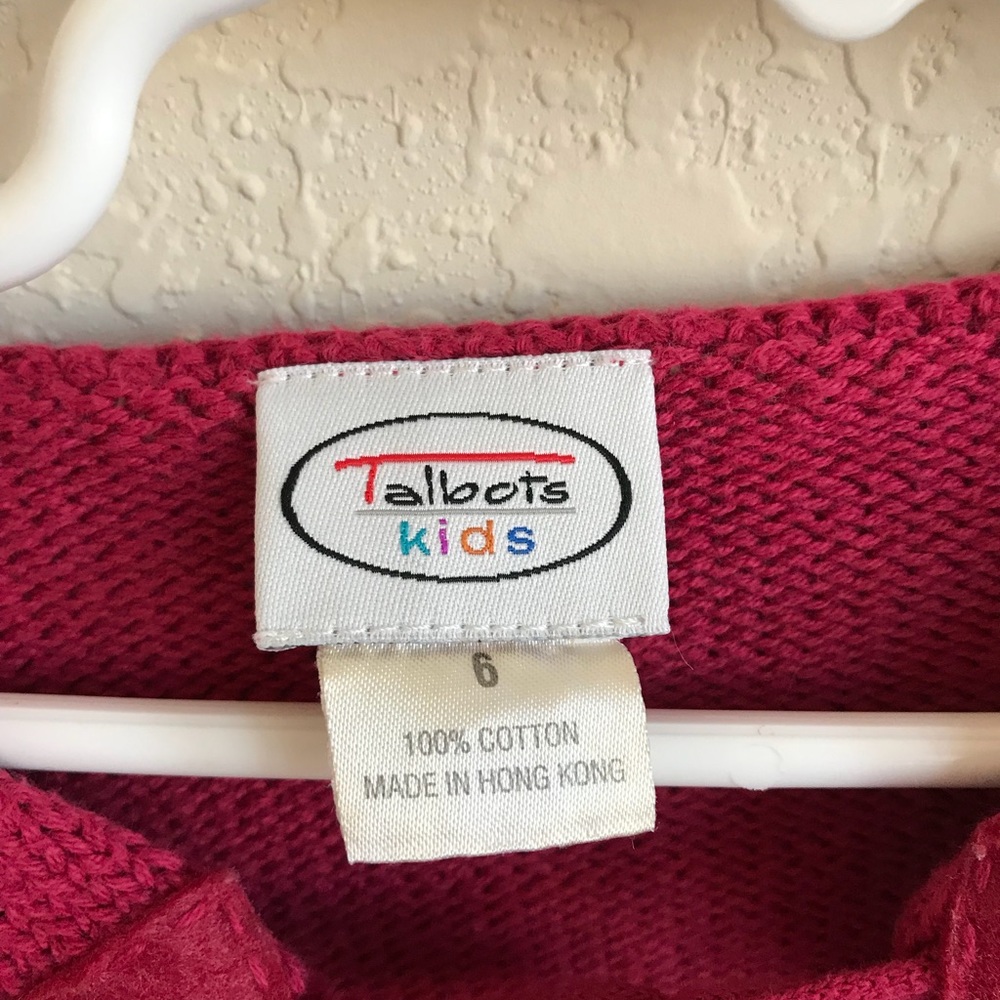 Talbots Kids girls sweater size 6 - Picture 2 of 3